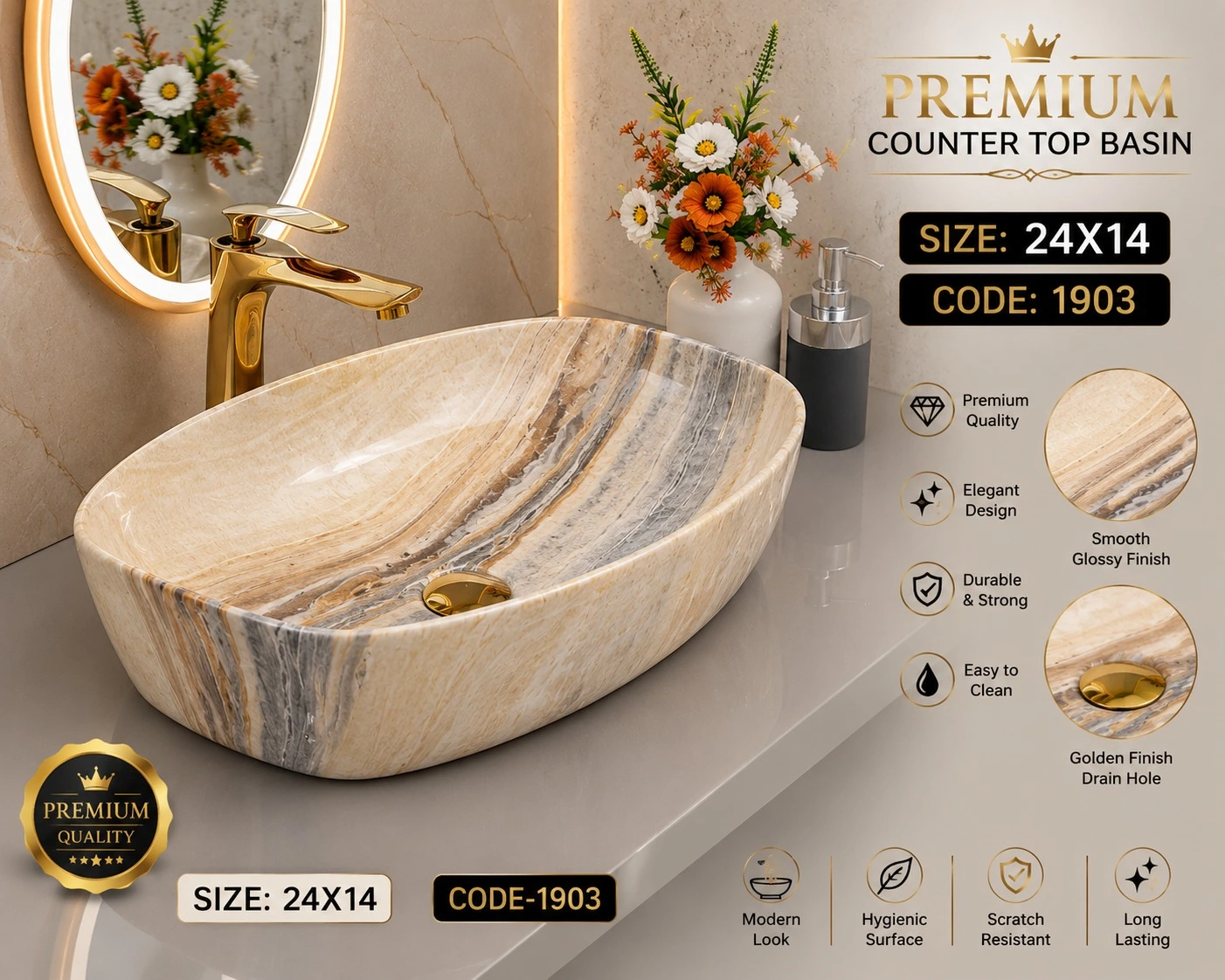Counter Top Basins